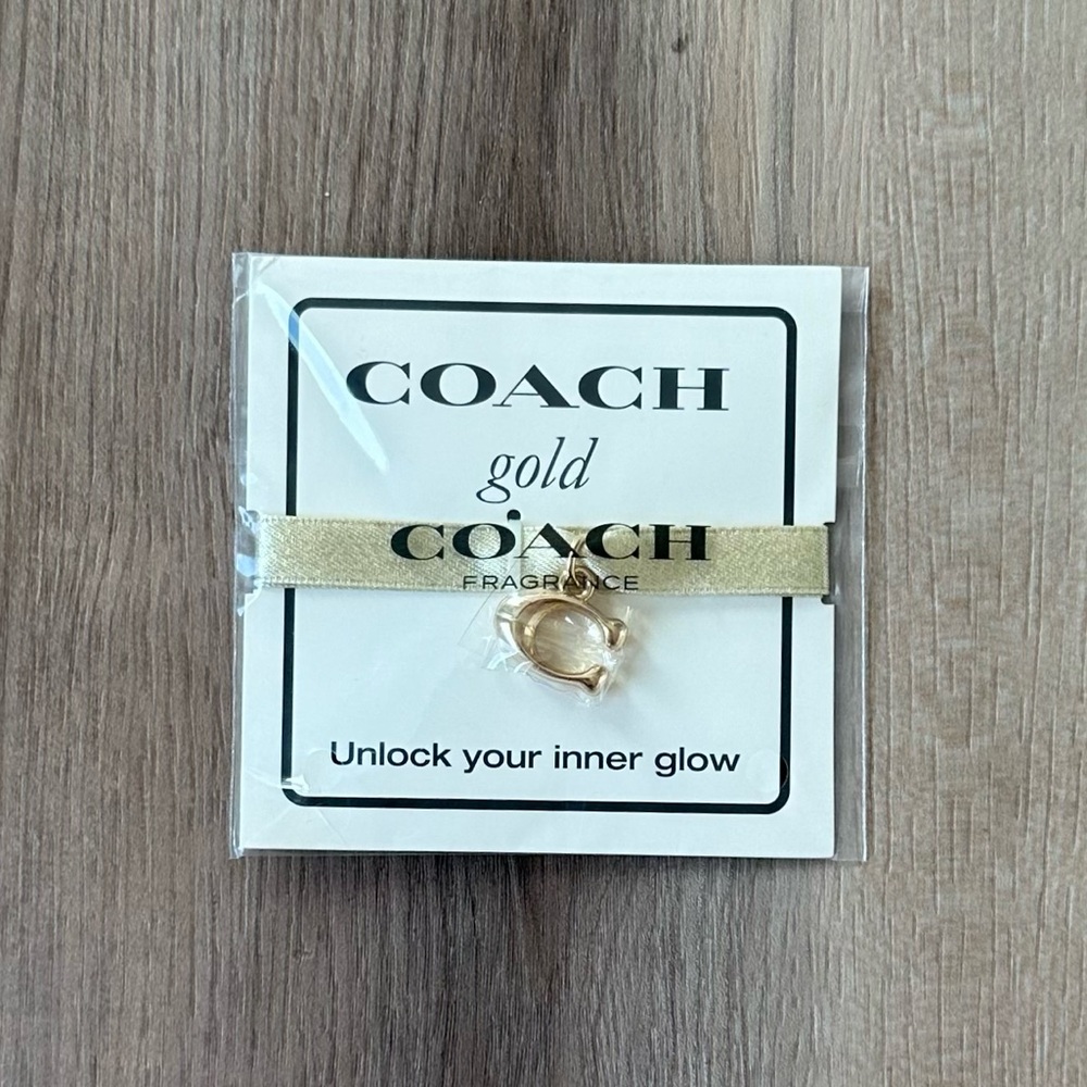 COACH GOLD BRACELET!! BRAND NEW!!